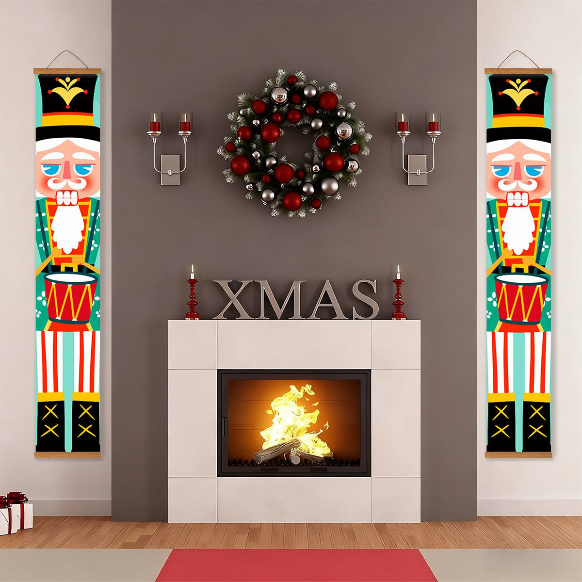 Drummer Nutcrackers (Paint by Numbers Door Banners)