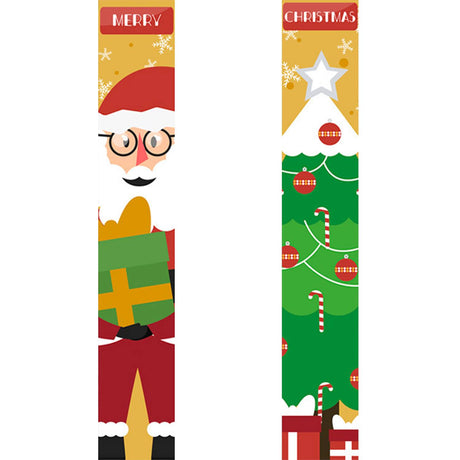 Santa Bearing Gifts (Paint by Numbers Door Banners)