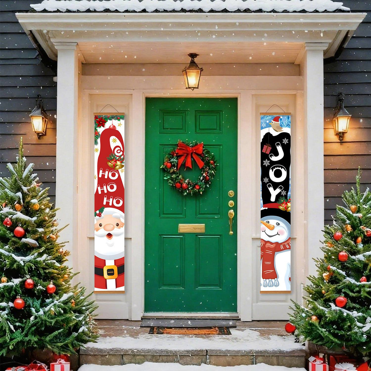 Ho Ho Ho and Joy (Paint by Numbers Door Banners)