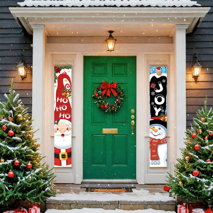 Ho Ho Ho and Joy (Paint by Numbers Door Banners)