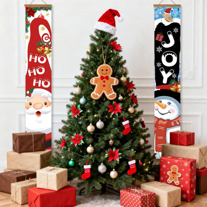 Ho Ho Ho and Joy (Paint by Numbers Door Banners)