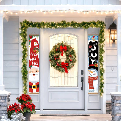 Ho Ho Ho and Joy (Paint by Numbers Door Banners)