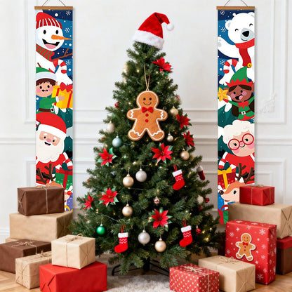 Christmas Character Party (Paint by Numbers Door Banners)