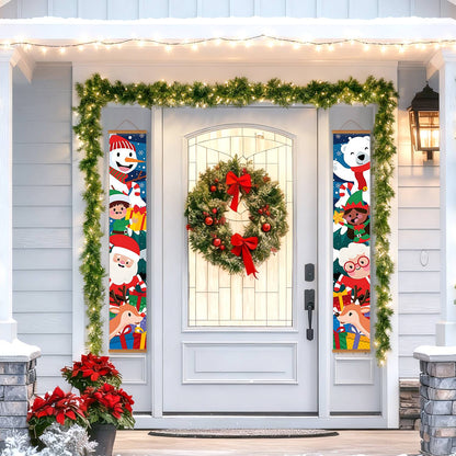 Christmas Character Party (Paint by Numbers Door Banners)