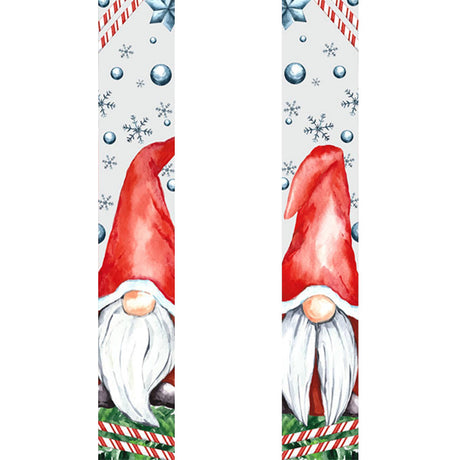 Winter Red-Hat Gnomes (Paint by Numbers Door Banners)