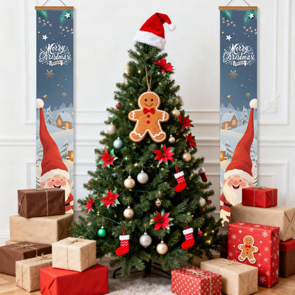 Winter Gnome Santa (Paint by Numbers Door Banners)