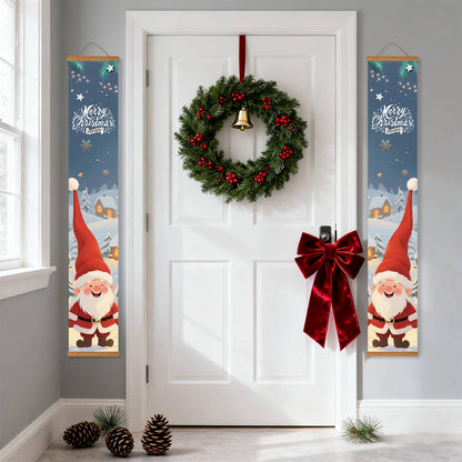 Winter Gnome Santa (Paint by Numbers Door Banners)