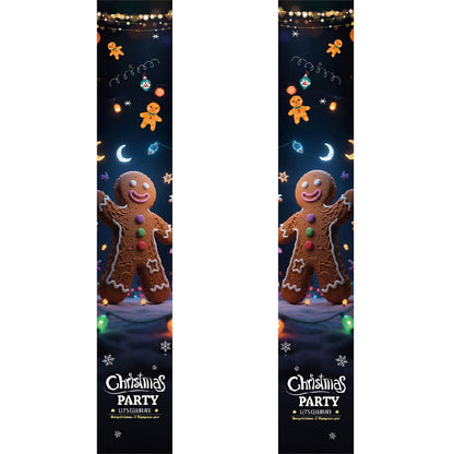 Gingerbread Christmas Party (Paint by Numbers Door Banners)