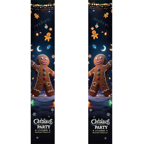 Gingerbread Christmas Party (Paint by Numbers Door Banners)