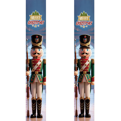 Nutcracker Christmas Greetings (Paint by Numbers Door Banners)