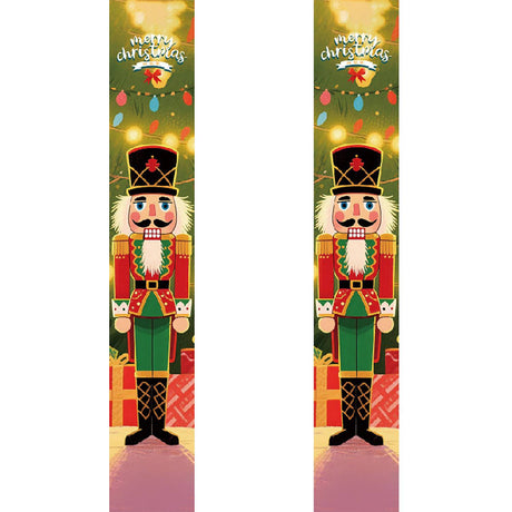 Nutcrackers and Wreaths (Paint by Numbers Door Banners)