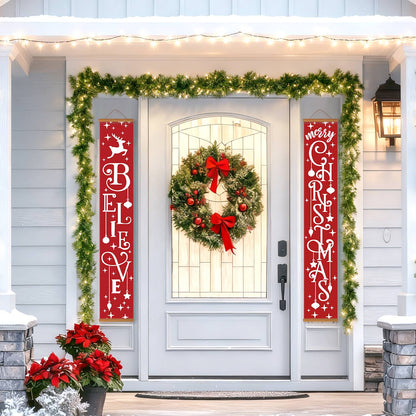Believe in Christmas (Paint by Numbers Door Banners)