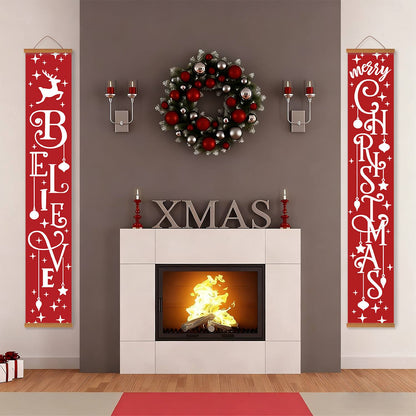 Believe in Christmas (Paint by Numbers Door Banners)