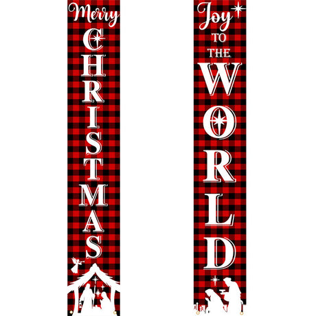 Joy to the World (Paint by Numbers Door Banners)