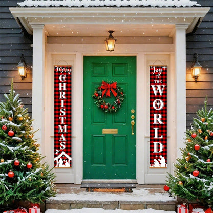 Joy to the World (Paint by Numbers Door Banners)