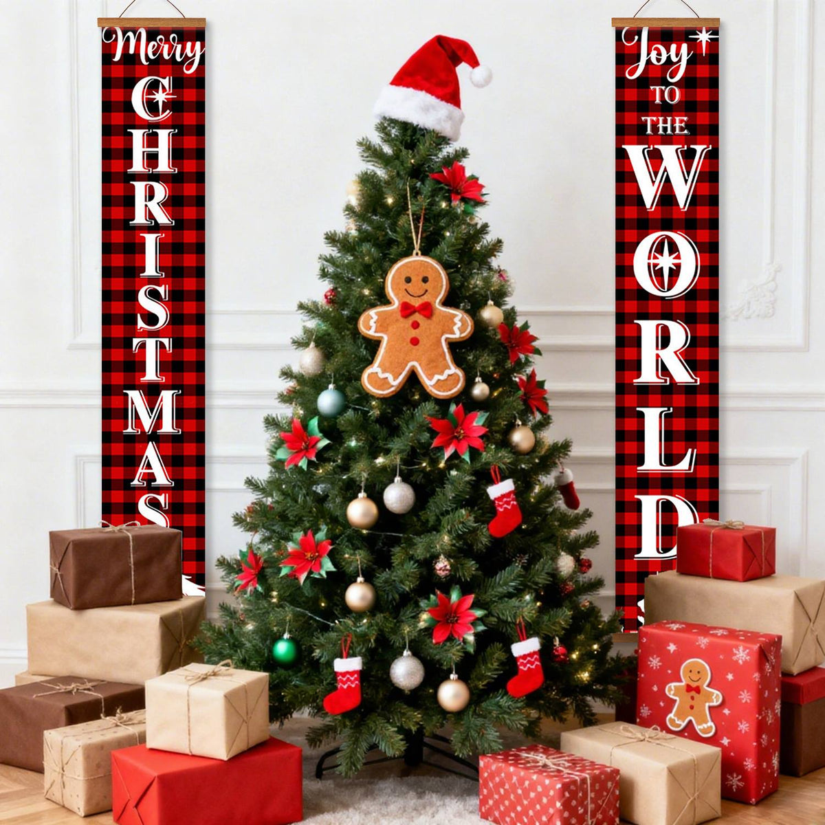 Joy to the World (Paint by Numbers Door Banners)