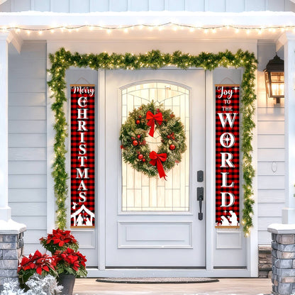 Joy to the World (Paint by Numbers Door Banners)