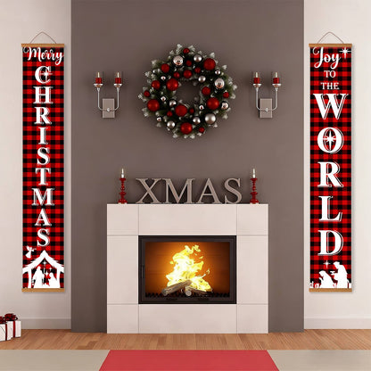 Joy to the World (Paint by Numbers Door Banners)