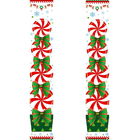Peppermint Christmas (Paint by Numbers Door Banners)