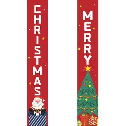Christmas Tree Lettering (Paint by Numbers Door Banners)
