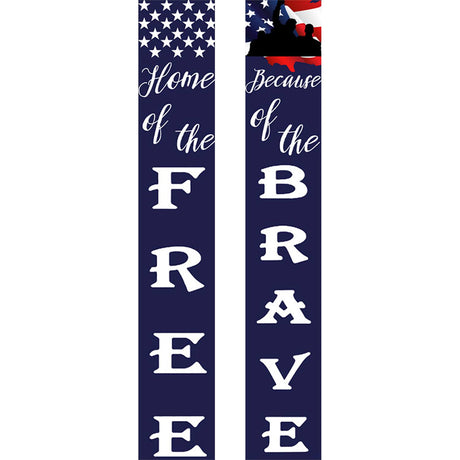 Home of the Free (Paint by Numbers Door Banners)