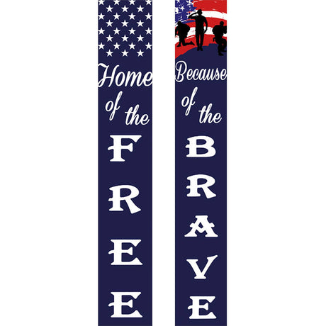 American Flag Freedom (Paint by Numbers Door Banners)