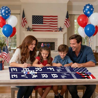 American Flag Freedom (Paint by Numbers Door Banners)