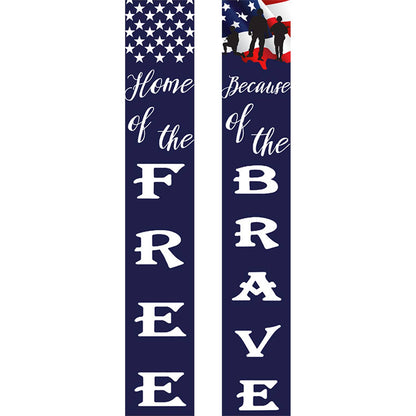 Home of the Free Classic (Paint by Numbers Door Banners)