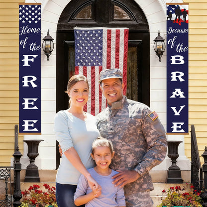 Home of the Free Classic (Paint by Numbers Door Banners)