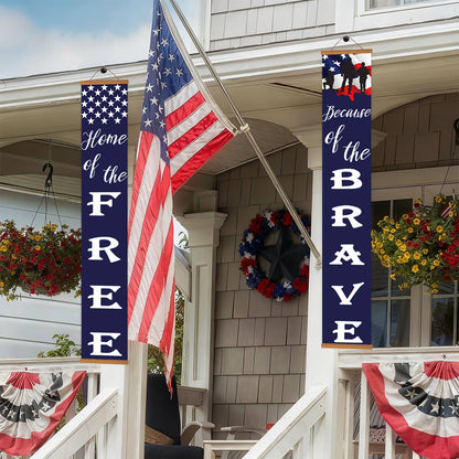 Home of the Free Classic (Paint by Numbers Door Banners)