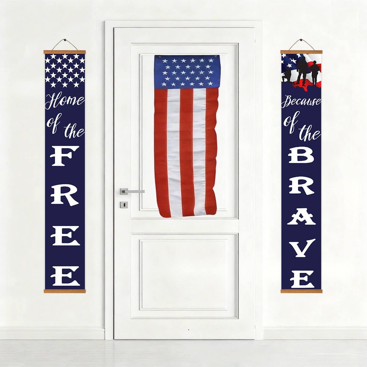 Home of the Free Classic (Paint by Numbers Door Banners)