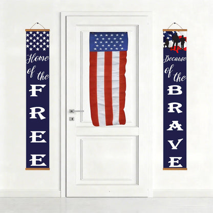 Home of the Free Classic (Paint by Numbers Door Banners)