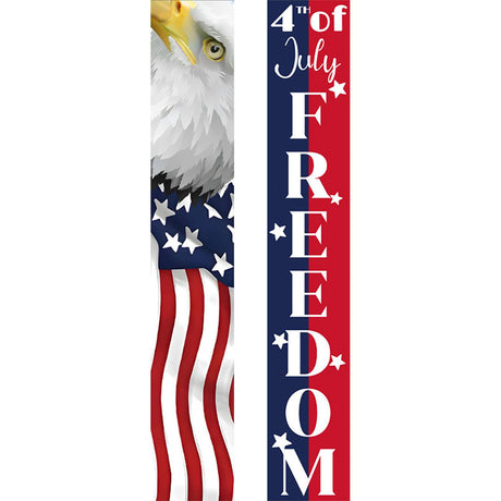 Eagle and Fourth of July (Paint by Numbers Door Banners)