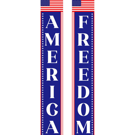 America and Freedom (Paint by Numbers Door Banners)