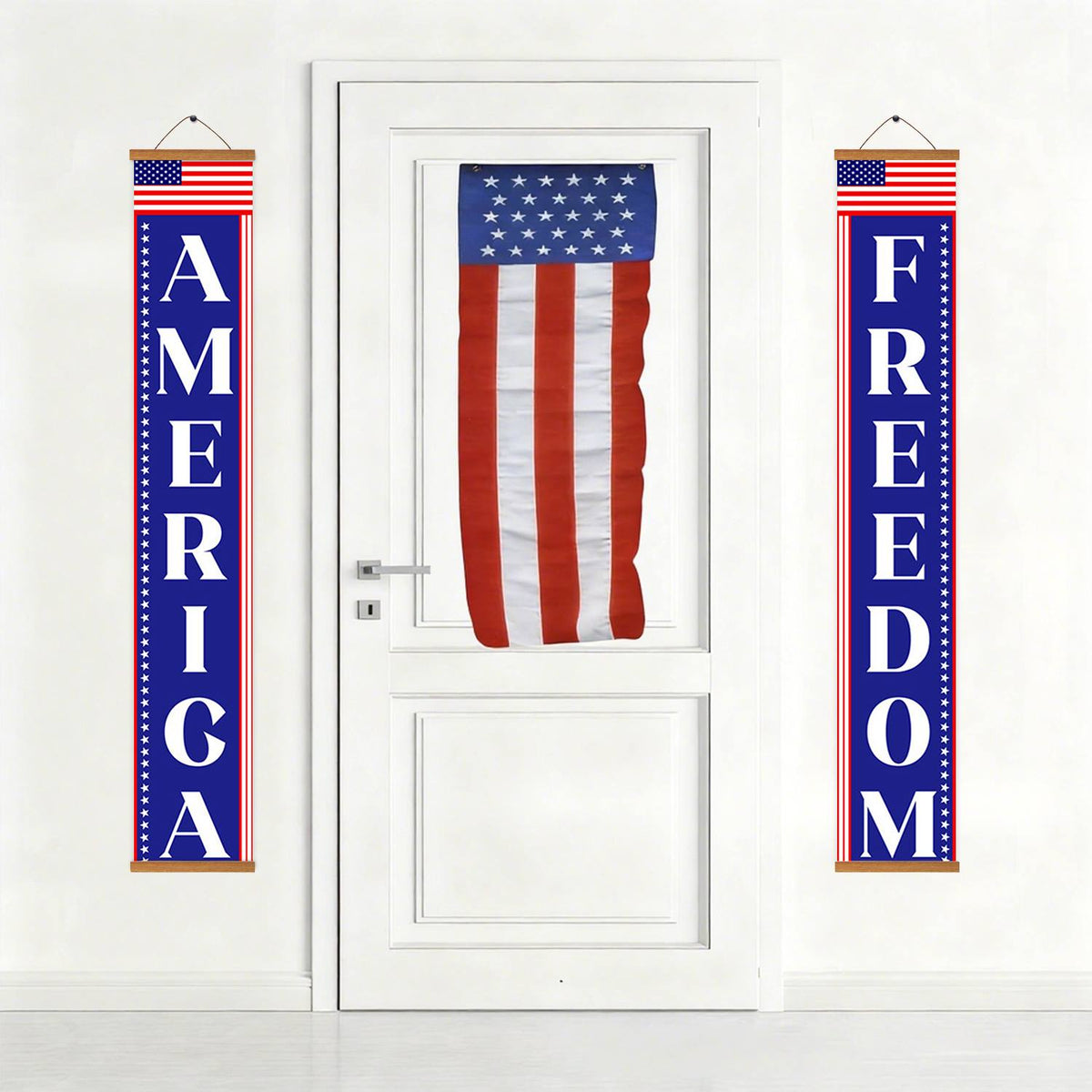 America and Freedom (Paint by Numbers Door Banners)