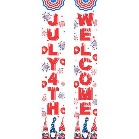 July Fourth Welcome (Paint by Numbers Door Banners)