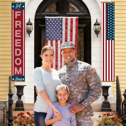 Let Freedom Ring (Paint by Numbers Door Banners)
