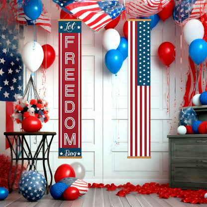 Let Freedom Ring (Paint by Numbers Door Banners)