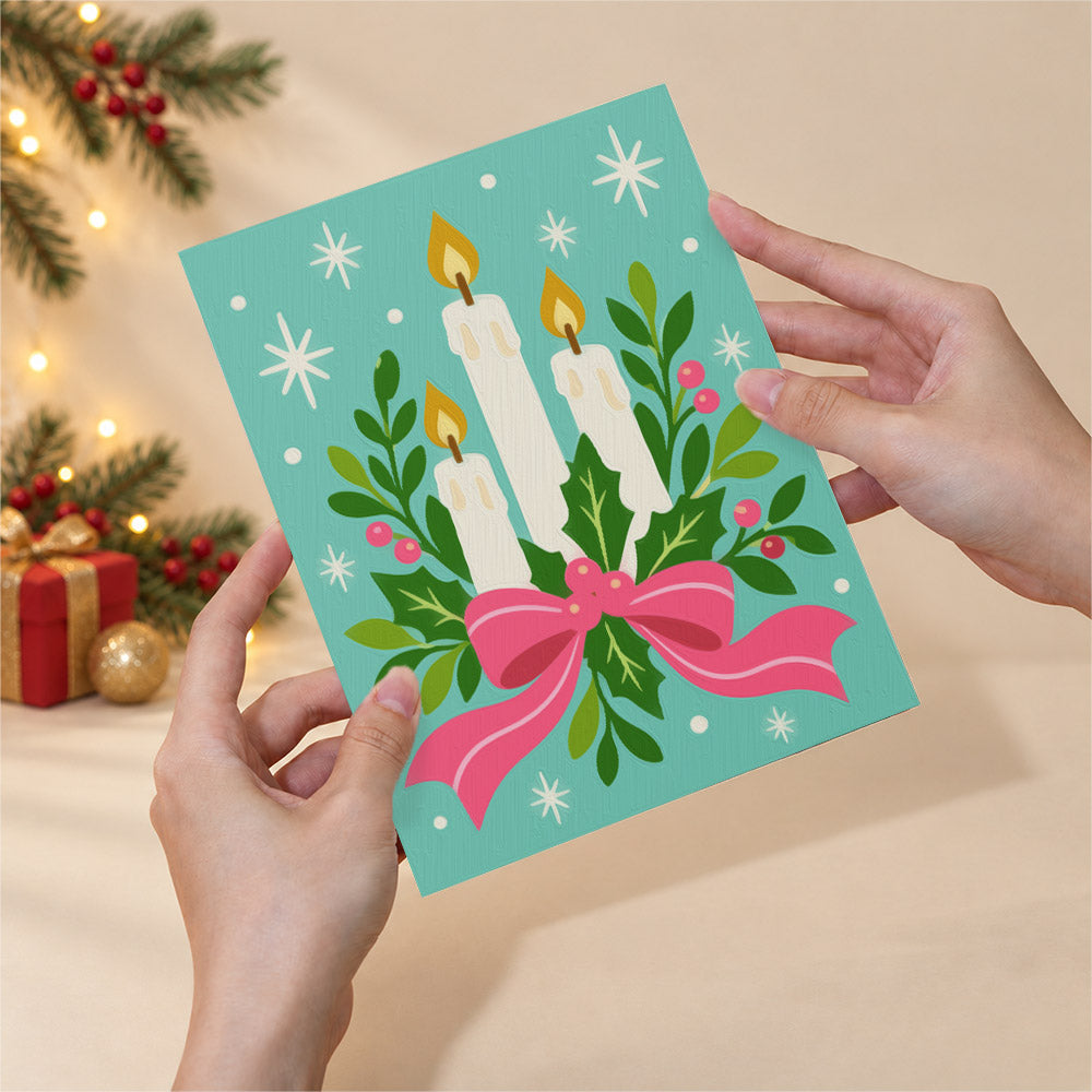 Hot Pink and Aqua Nutcracker (Mini Paint by Numbers)