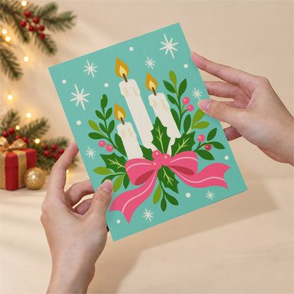 Hot Pink and Aqua Nutcracker (Mini Paint by Numbers)