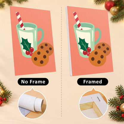 Pretzel, Croissant and Cookies (Mini Paint by Numbers)