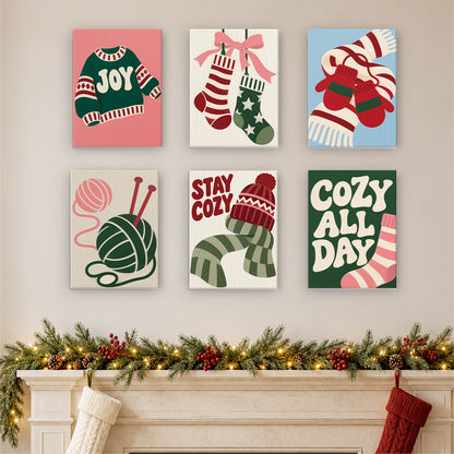 Stay Cozy Knits and Yarn (Mini Paint by Numbers)