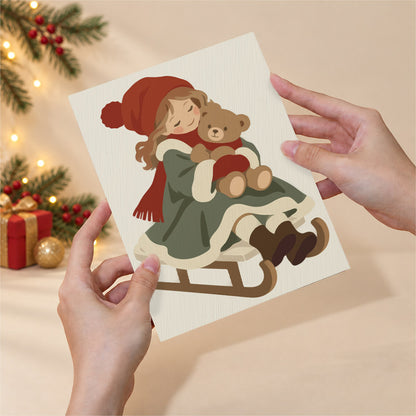 Storybook Children at Christmas (Mini Paint by Numbers)