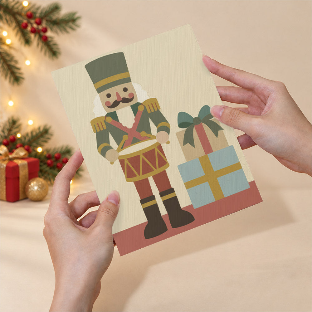 Nutcracker and Music Box Ballerina (Mini Paint by Numbers)