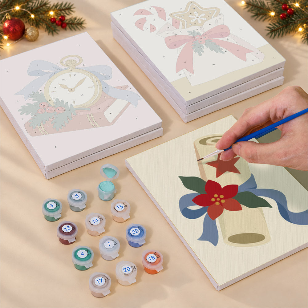 Wax Seal Letters and Candlelight (Mini Paint by Numbers)