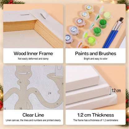 Wax Seal Letters and Candlelight (Mini Paint by Numbers)