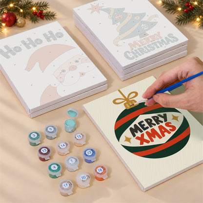 Robin, Lollipop and Ho Ho Ho (Mini Paint by Numbers)