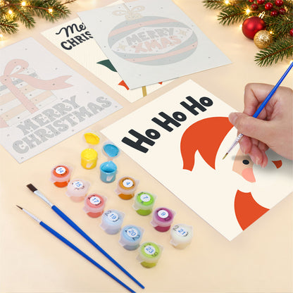 Robin, Lollipop and Ho Ho Ho (Mini Paint by Numbers)