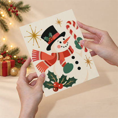 Atomic Starburst Retro Christmas (Mini Paint by Numbers)