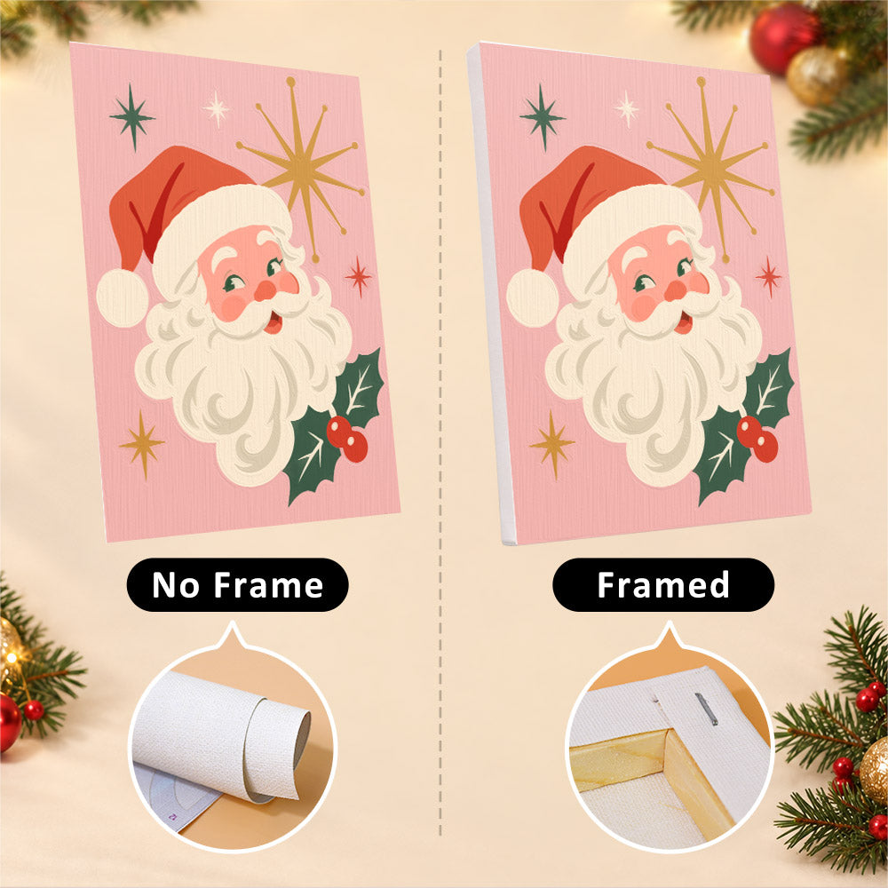 Atomic Starburst Retro Christmas (Mini Paint by Numbers)